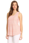 Women's Pink Lace Short Sleeve Blouse l Blissfully Beautiful Blissfully Beautiful Boutique