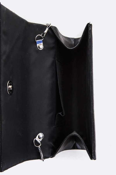 Black Faux Fur Mini Swing Bag Blissfully Beautiful Boutique